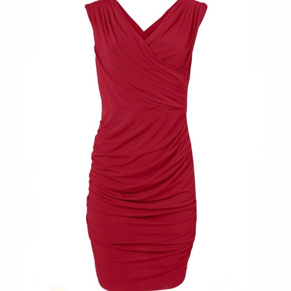 Ruched Bodycon Dress - Picture 3 of 16